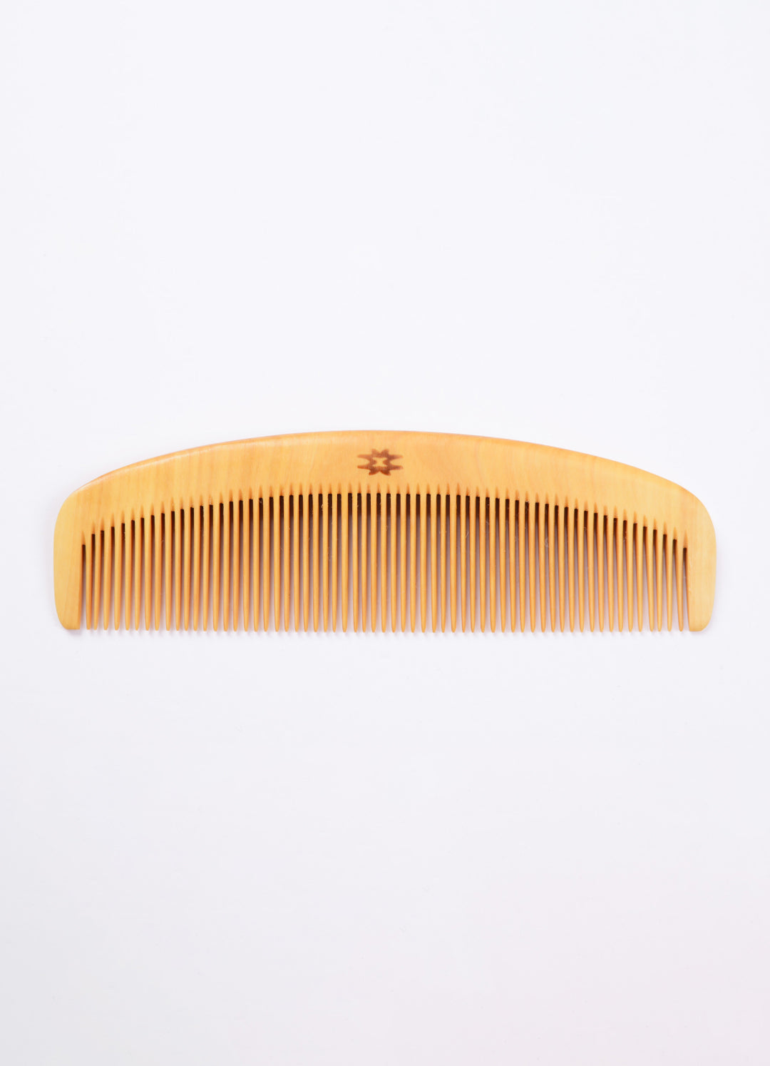 Satsuma Tsuge Comb with Tea-Dyed Case