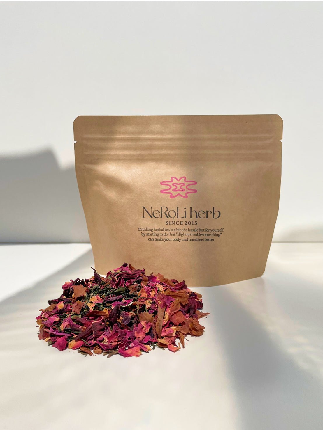 NeRoLi Herb × kiiks Rose Green Tea Blend